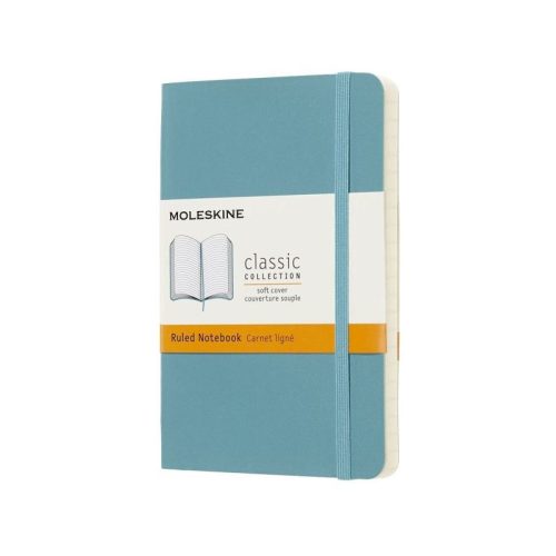 Moleskine Notesz Qp611B35 Puha Hamu Kék P Vonalas