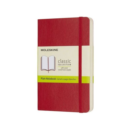 Moleskine Notesz Qp613F2 Puha Skarlát Piros P Sima