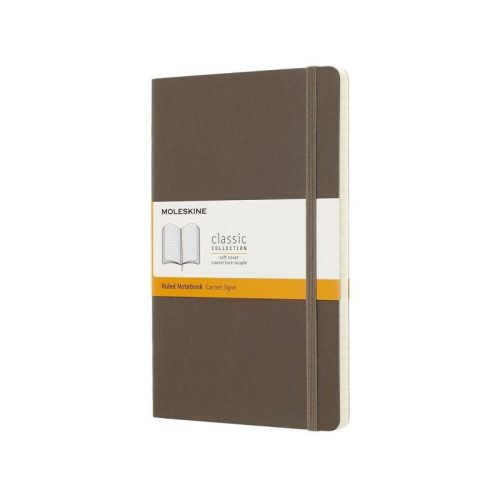 Moleskine Notesz Qp616P14 Puha Föld Barna L Vonalas