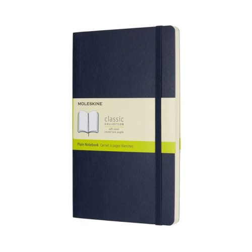 Moleskine Notesz Qp618B20 Puha Zafír Kék L Sima