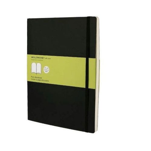 Moleskine Notesz Qp623 Puha Fekete XL Sima