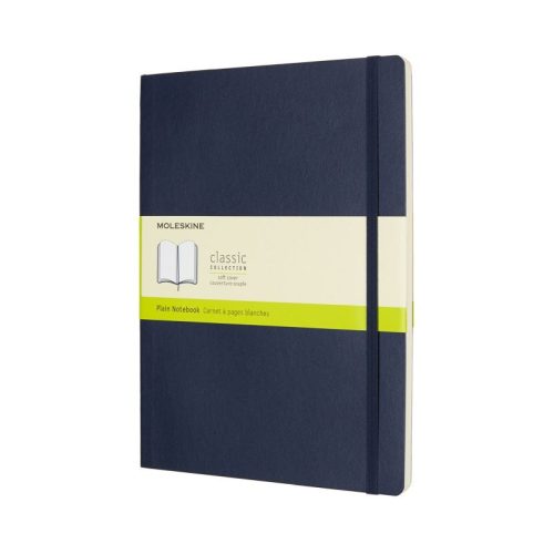 Moleskine Notesz Qp623B20 Puha Zafír Kék XL Sima