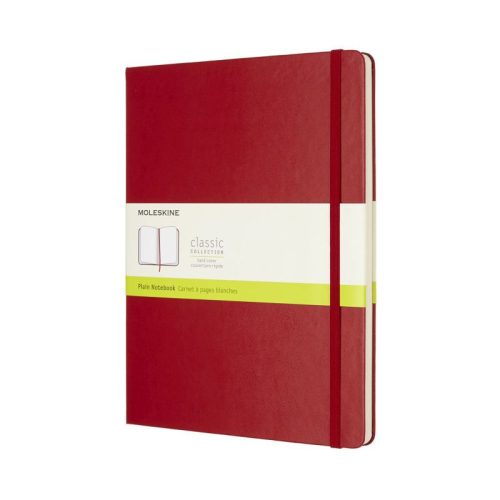 Moleskine Notesz Qp092F2 Kemény Skarlát Piros XL Sima