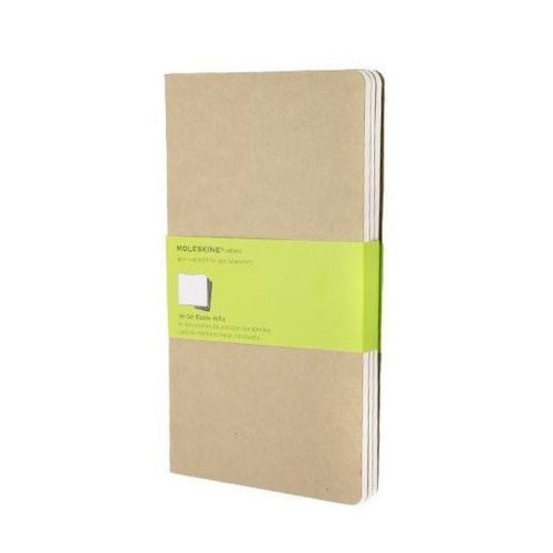 Moleskine Jegyzetfüzet Cahier 3 Darab Qp418 Barna L Sima