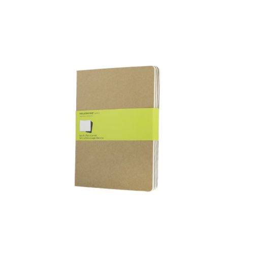 Moleskine Jegyzetfüzet Cahier 3 Darab Qp423 Barna Xl Sima