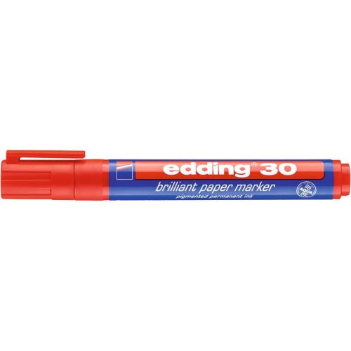 Edding 30 Permanent Pigment Marker Piros D10