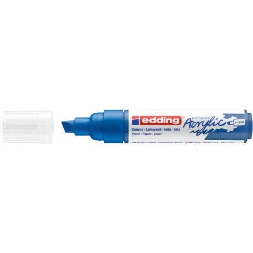 Edding 5000 Akril Marker B 5-10 mm Gentian Blue 903 D5