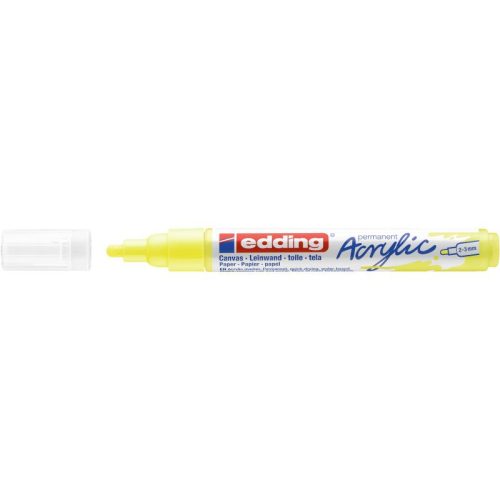 Edding 5100 Akril Marker M 2-3 mm Neon Yellow 065 D10