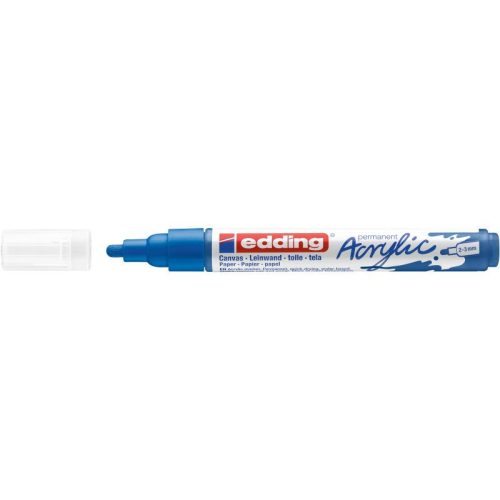 Edding 5100 Akril Marker M 2-3 mm Gentian Blue 903 D10