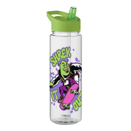 Kulacs Műanyag 600 ml Shrek Vegyes Színekben