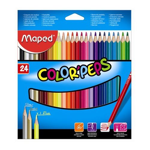 Maped Color Peps Színes Ceruza Készlet 24 Darabos