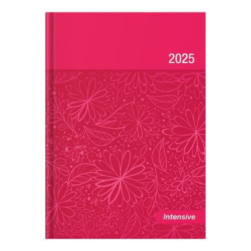 Period Intensive Határidőnapló A/5 Napi 2025 Pink