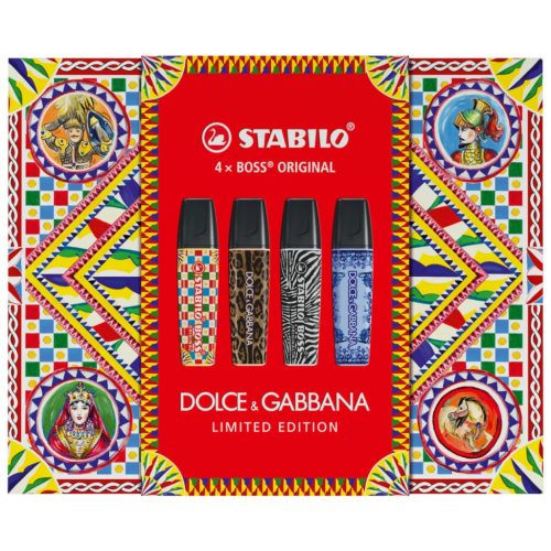 Stabilo Boss Original Dolce&Gabbana Szövegkiemelő Készlet 4 Darab/Készlet